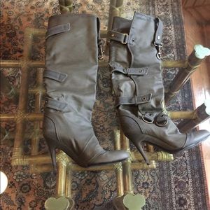 Stella Mccartney boots military green 38